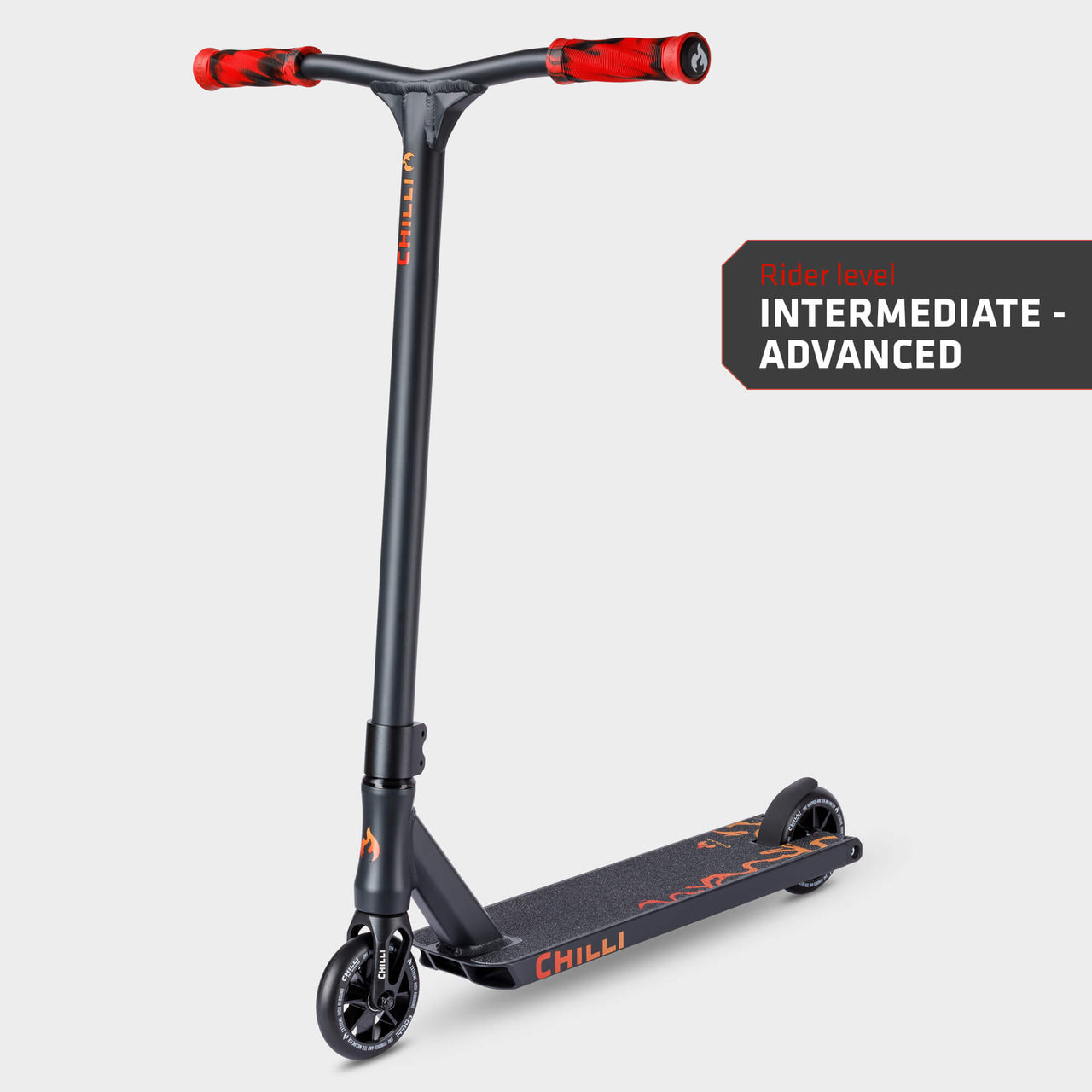 Chilli Reaper Venom Stunt Scooter: Black/Red