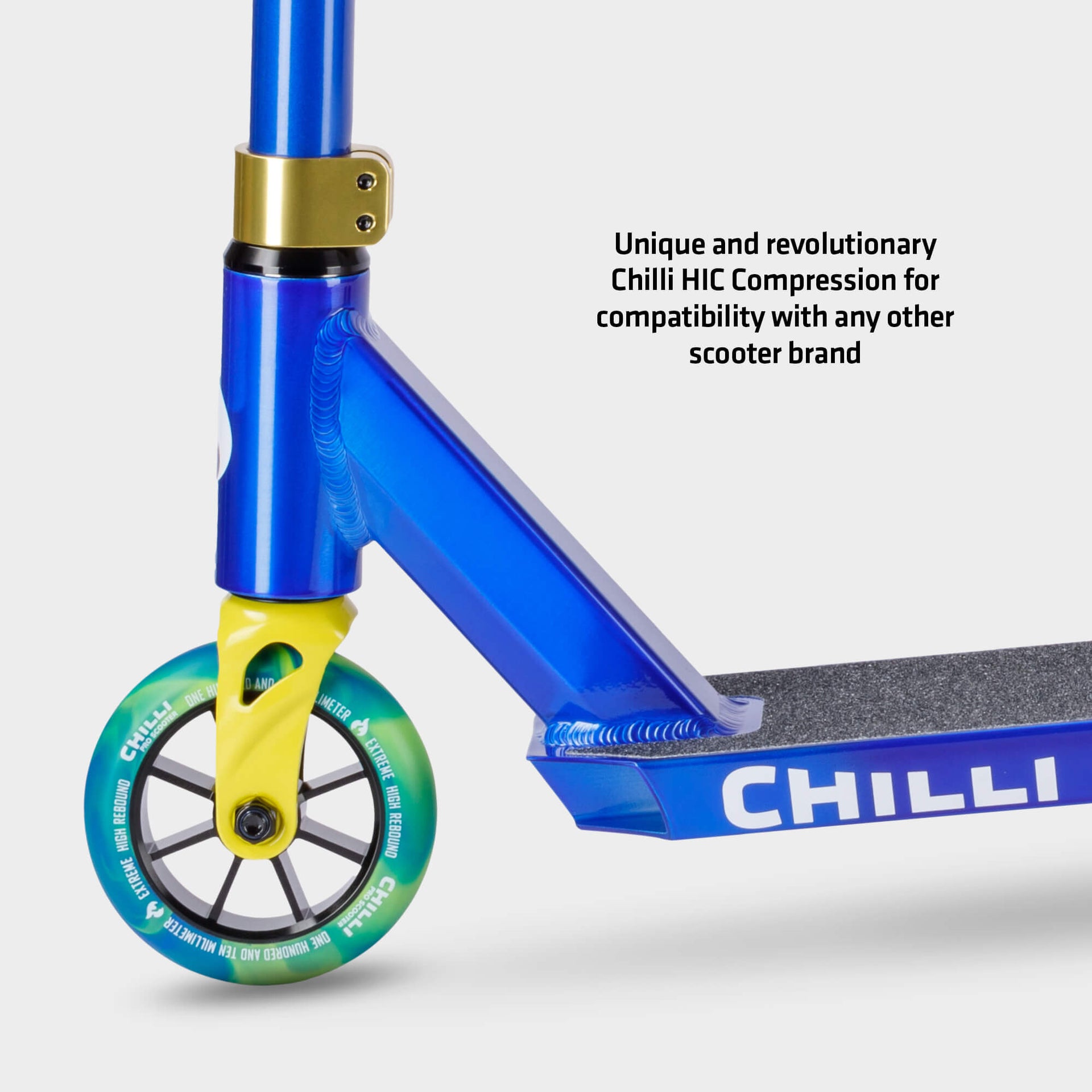 Chilli Stuntscooter Chilli Pro Critter Stunt-Scooter H=89 Türkis/Blau Chilli Stuntscooter Chilli Pro Critter Stunt-Scooter H=89 Türkis/Blau