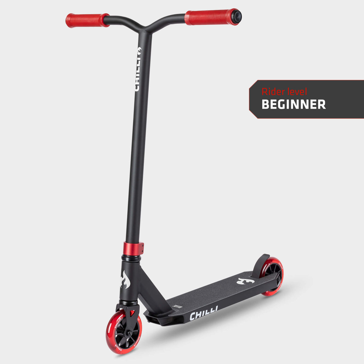 Chilli Base S Stunt Scooter: Red