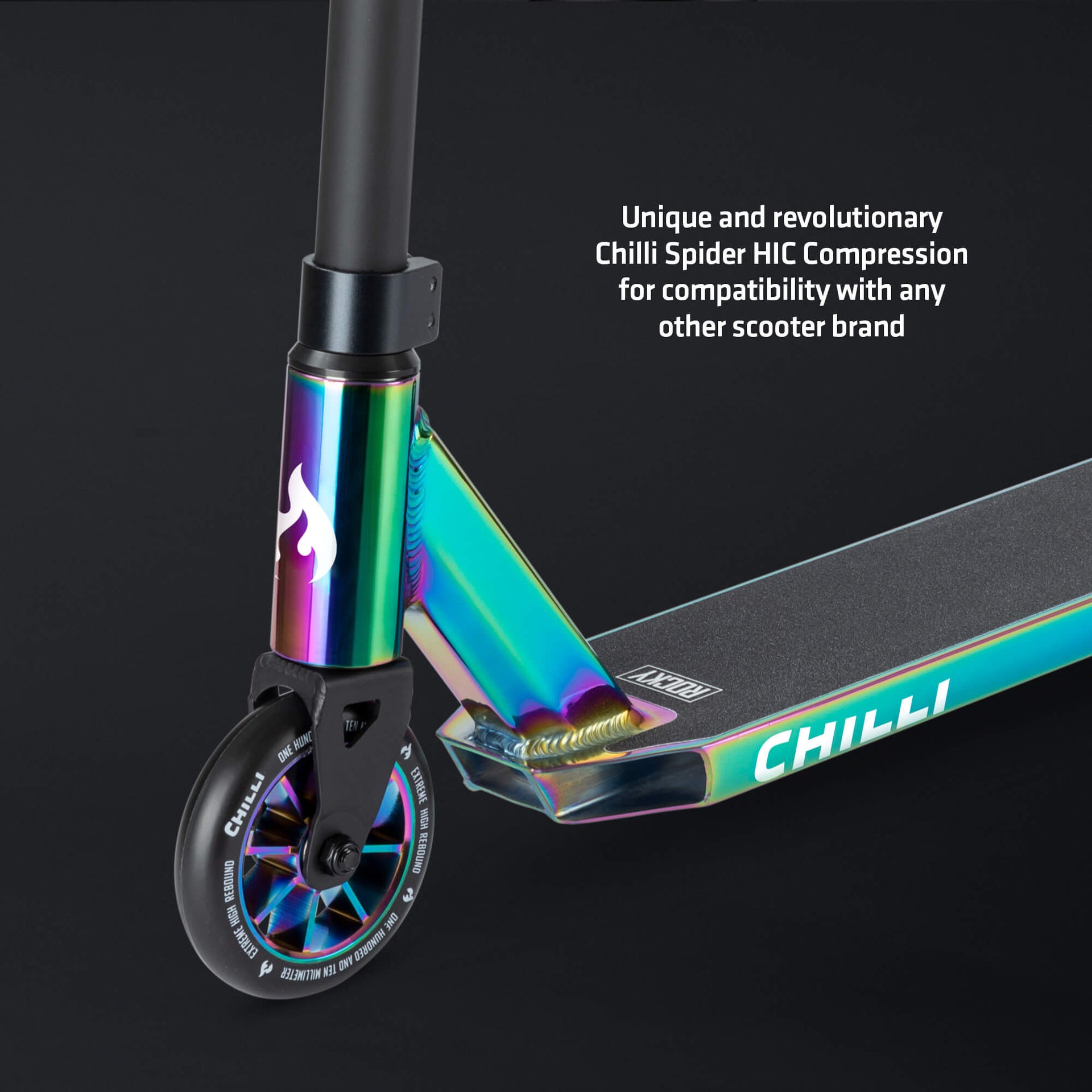 Trottinette Freestyle Chilli Rocky Matt Néochrome - Micro Mobility Trottinette Freestyle Chilli Rocky Matt Néochrome - Micro Mobility